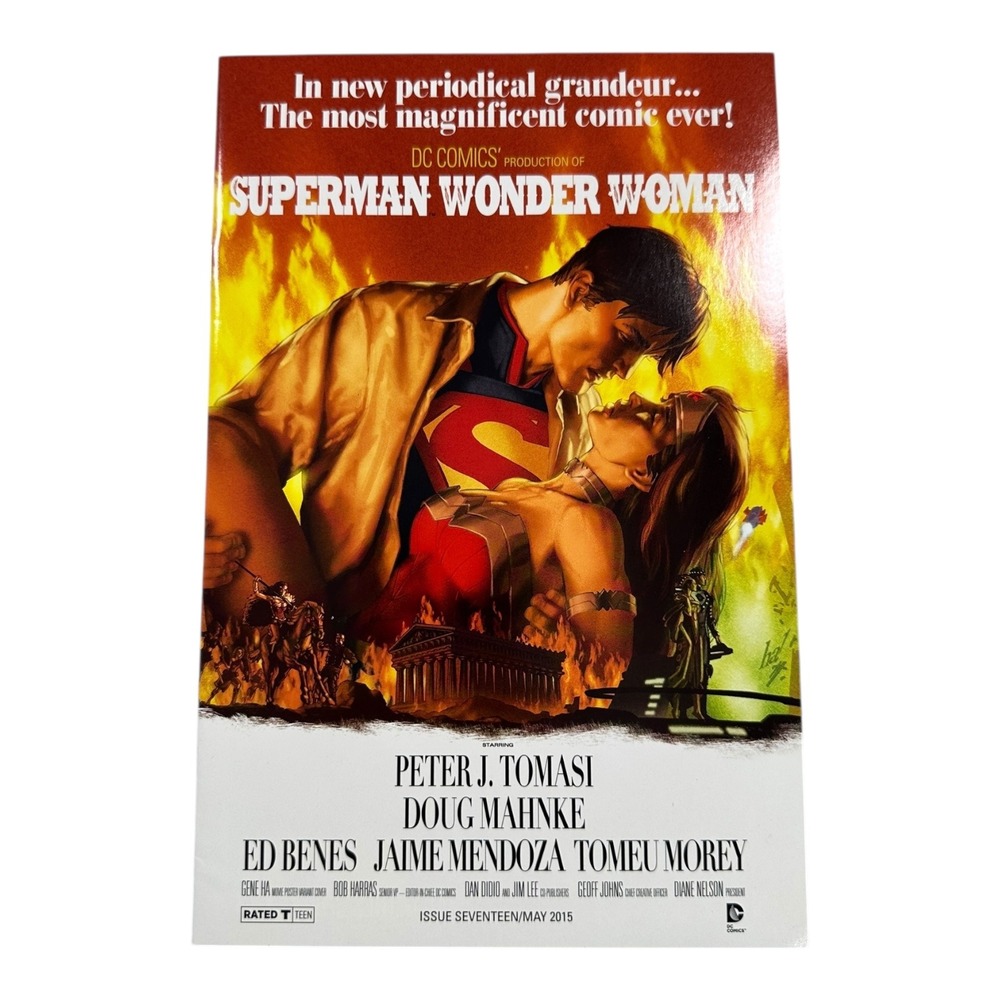 Superman‎ Wonder Woman Issue 17 May 2015 DC Comics Designer Series Jae Lee